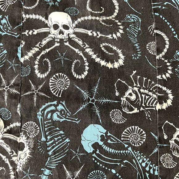 Too Fast Sea Creature Skeleton Bodycon Dress - Picture 6 of 10